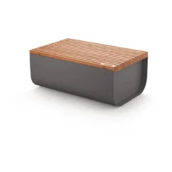Alessi Brotkasten grau Mattina