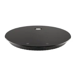 Alessi Digital-Küchenwaage 27 cm Plissé schwarz