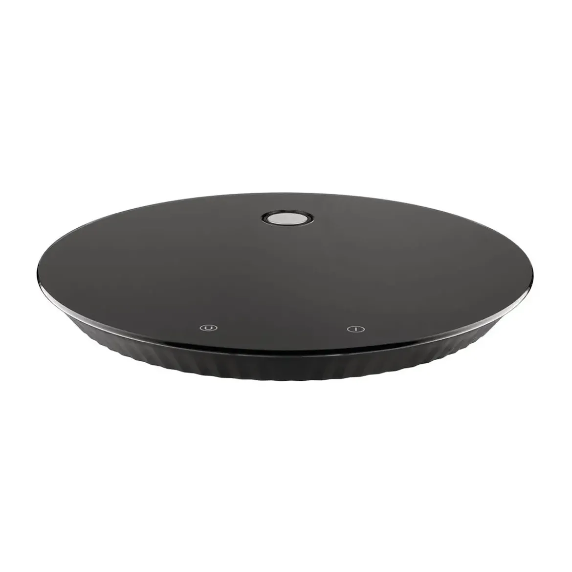Alessi Digital-Küchenwaage 27 cm Plissé schwarz