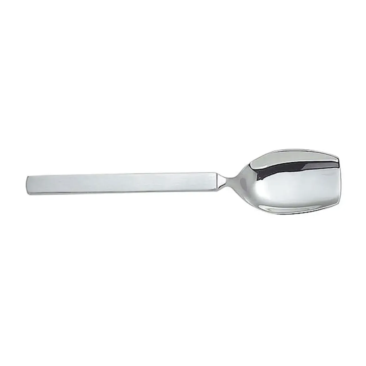 Alessi Eislöffel Edelstahl Dry mattierter Griff