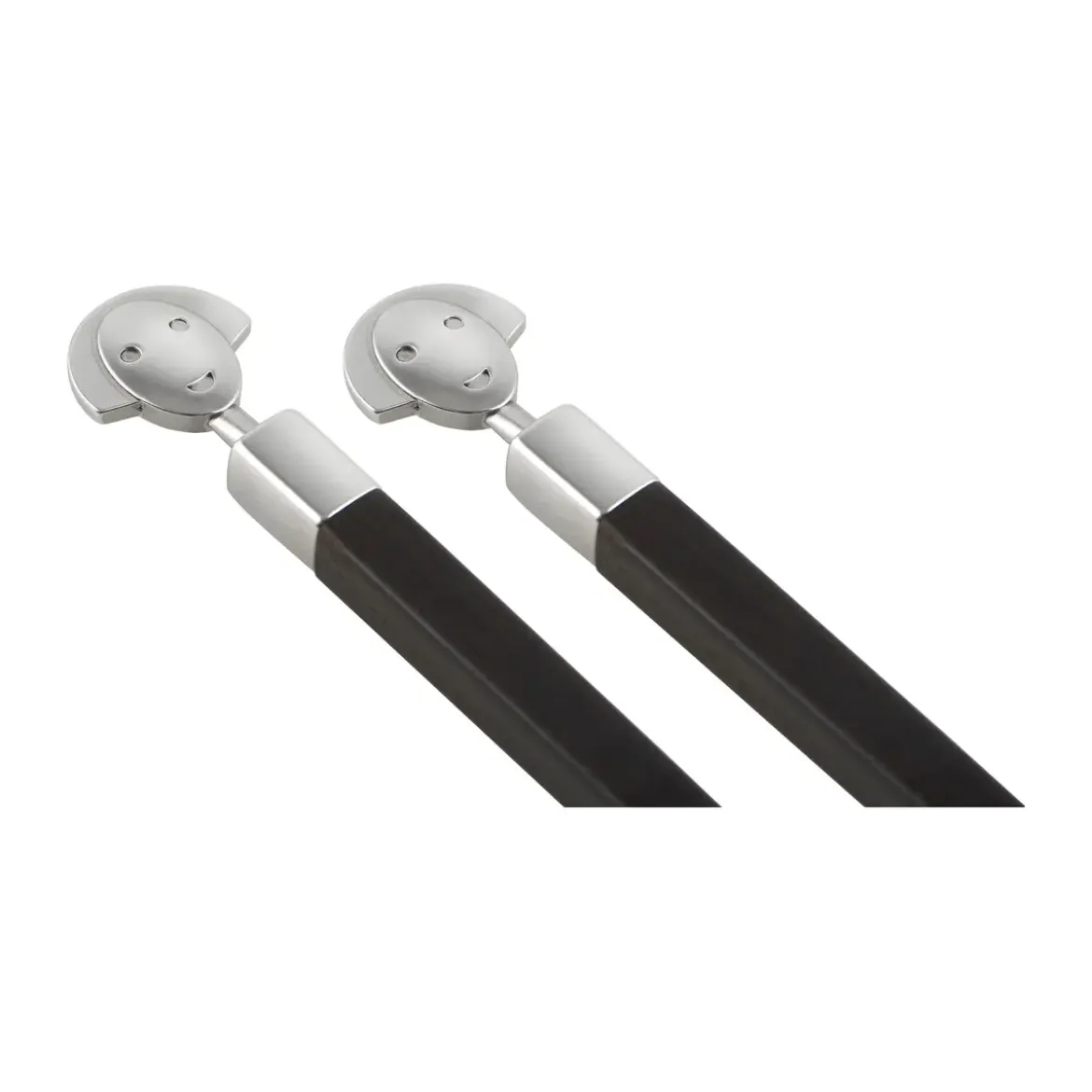 Alessi Essstäbchen Anna Stick 3-tlg. Ebenholz