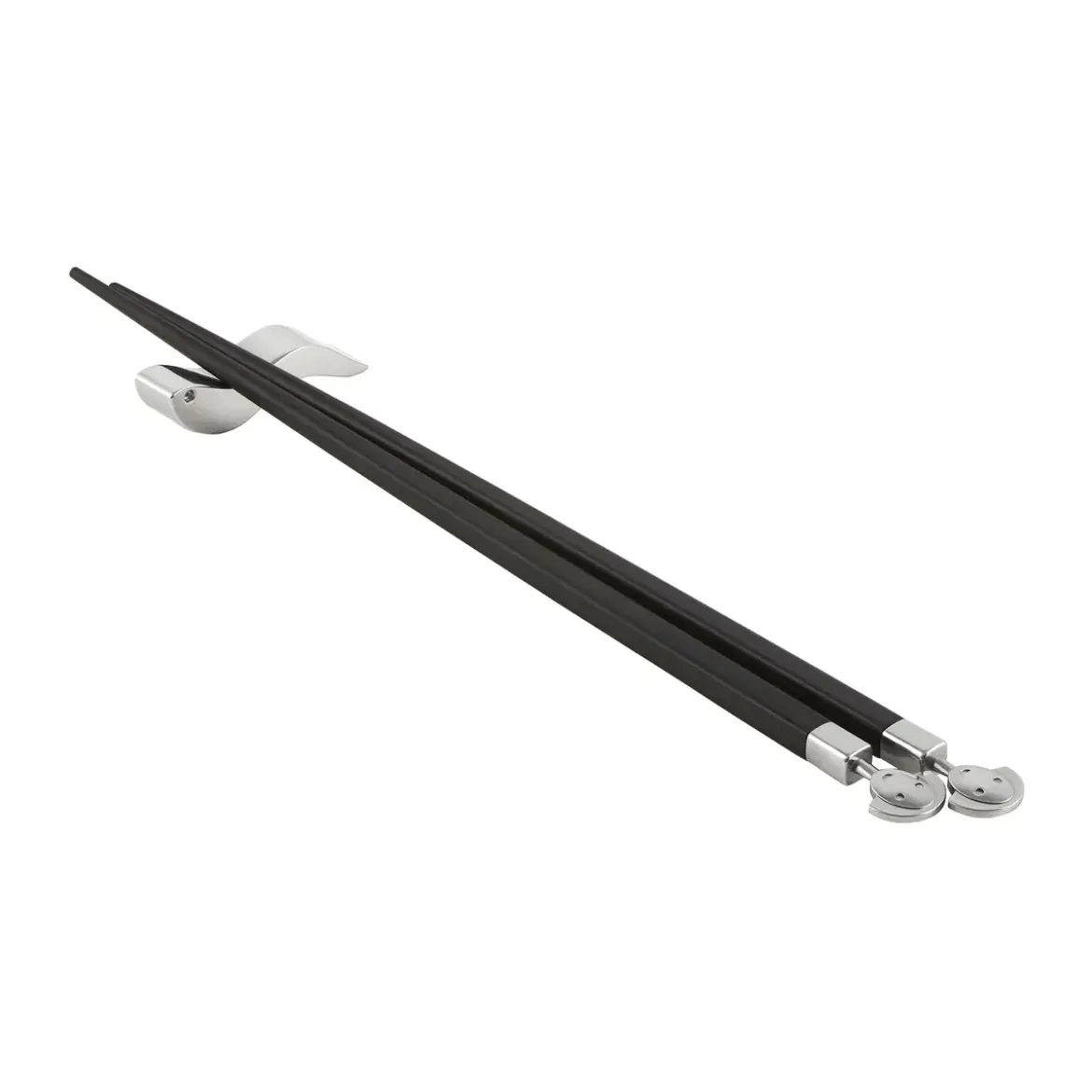 Alessi Essstäbchen Anna Stick 3-tlg. Ebenholz