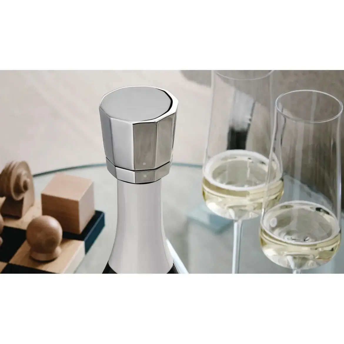 Alessi Eugenia Champagnerflaschenverschluss 8 cm