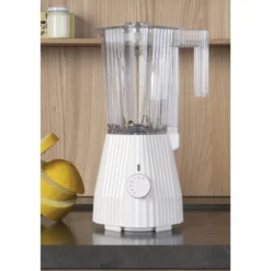 Alessi Mixer 1,5 l Plissé weiß