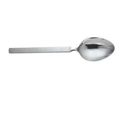 Alessi Servierlöffel Edelstahl Dry mattierter Griff