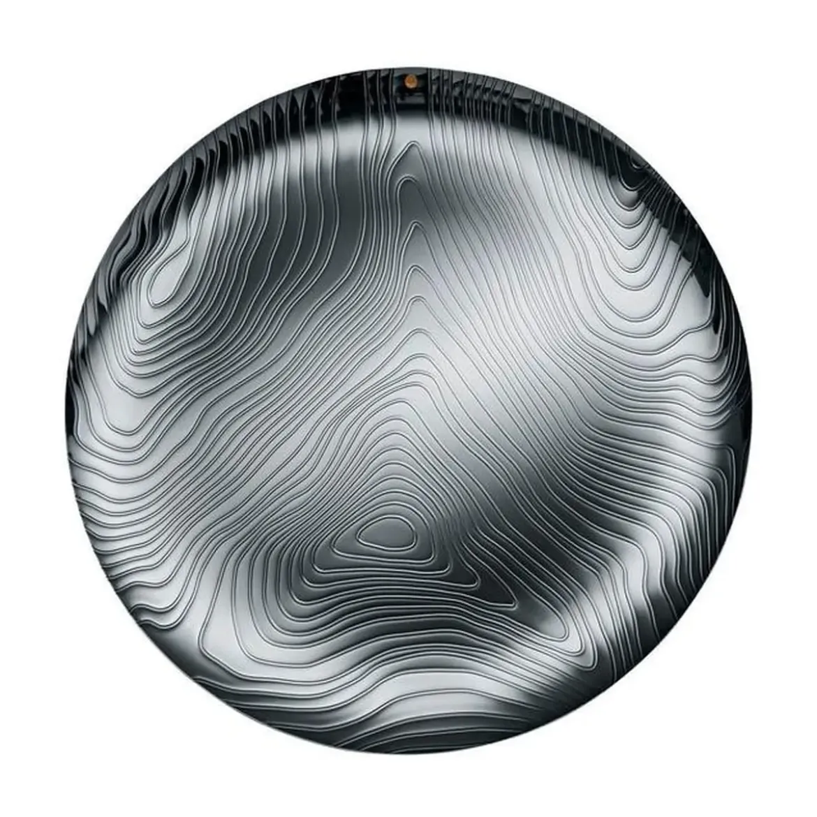 Alessi Tablett 42 cm Veneer edelstahl