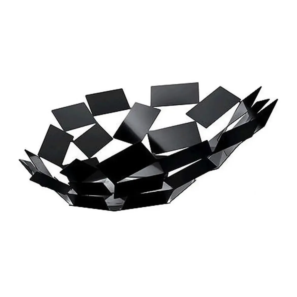 Alessi Tafelaufsatz 41,6 x 37,5 cm schwarz La Stanza dello Scirocco