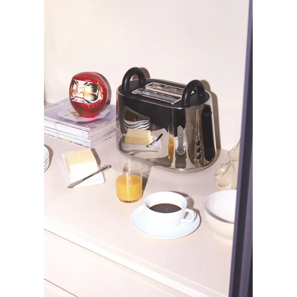 Alessi Toaster 32x19x26 cm 925 W Toru edelstahl