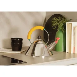 Alessi Wasserkessel 9093/1 1,0 l Michael Graves gelb