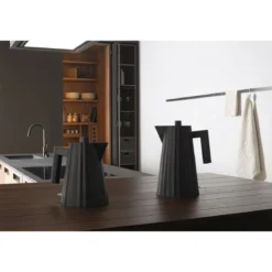 Alessi Wasserkocher 1,0 l 2400 W Plissé schwarz