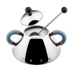 Alessi Zuckerdose m. Löffel Michael Graves
