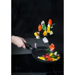 AMT Gastroguss Bratpfanne 20cm flach beschichtet H=4cm nicht induktionsfähig