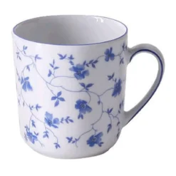 Arzberg Becher m. Henkel 0,24 ltr. Form 1382 Blaublüten