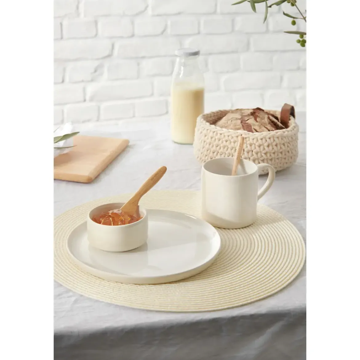 ASA Dessertteller 21 cm Re:glaze Sparkling White