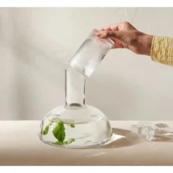 ASA Karaffe mit Trinkglas 1,3 l Juna clear