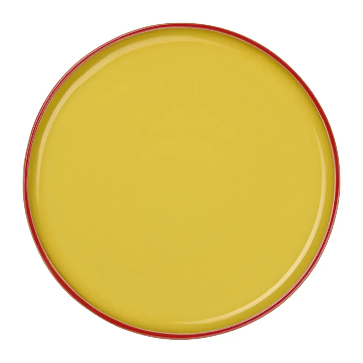 ASA Teller 24 cm Tapero & Ti amo viva Amarillo