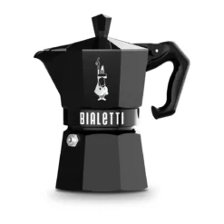 Bialetti Espressokocher 3 Tassen Moka Exclusive Black
