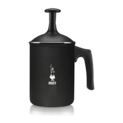 Bialetti Milchaufschäumer 3 Tassen Tutto Crema schwarz