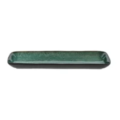 Bitz Platte 38x14cm black/green