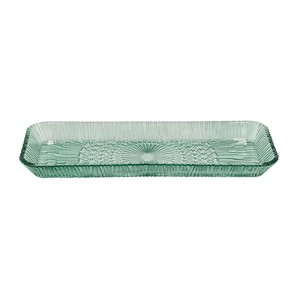 Bitz Servierplatte 38x14 cm Kusintha grün