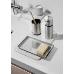 Blomus Tablett 20x17 cm Basic edelstahl