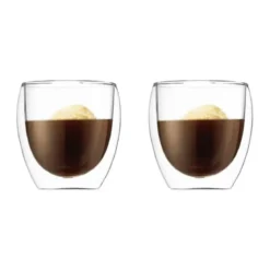 Bodum Kaffeeglas 2er-Set Pavina klar