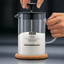 Bodum Milchschäumer 0,25 l Latteo klar