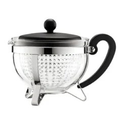 Bodum Teekanne mit transparentem Filter 1,0 l Chambord