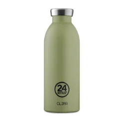 24bottles Thermo-Trinkflasche 0,5l Clima Bottle khaki-grün