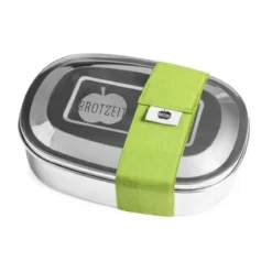 Brotzeit Lunchbox Magic grün Edelstahl 16,5x12,5x4,5cm