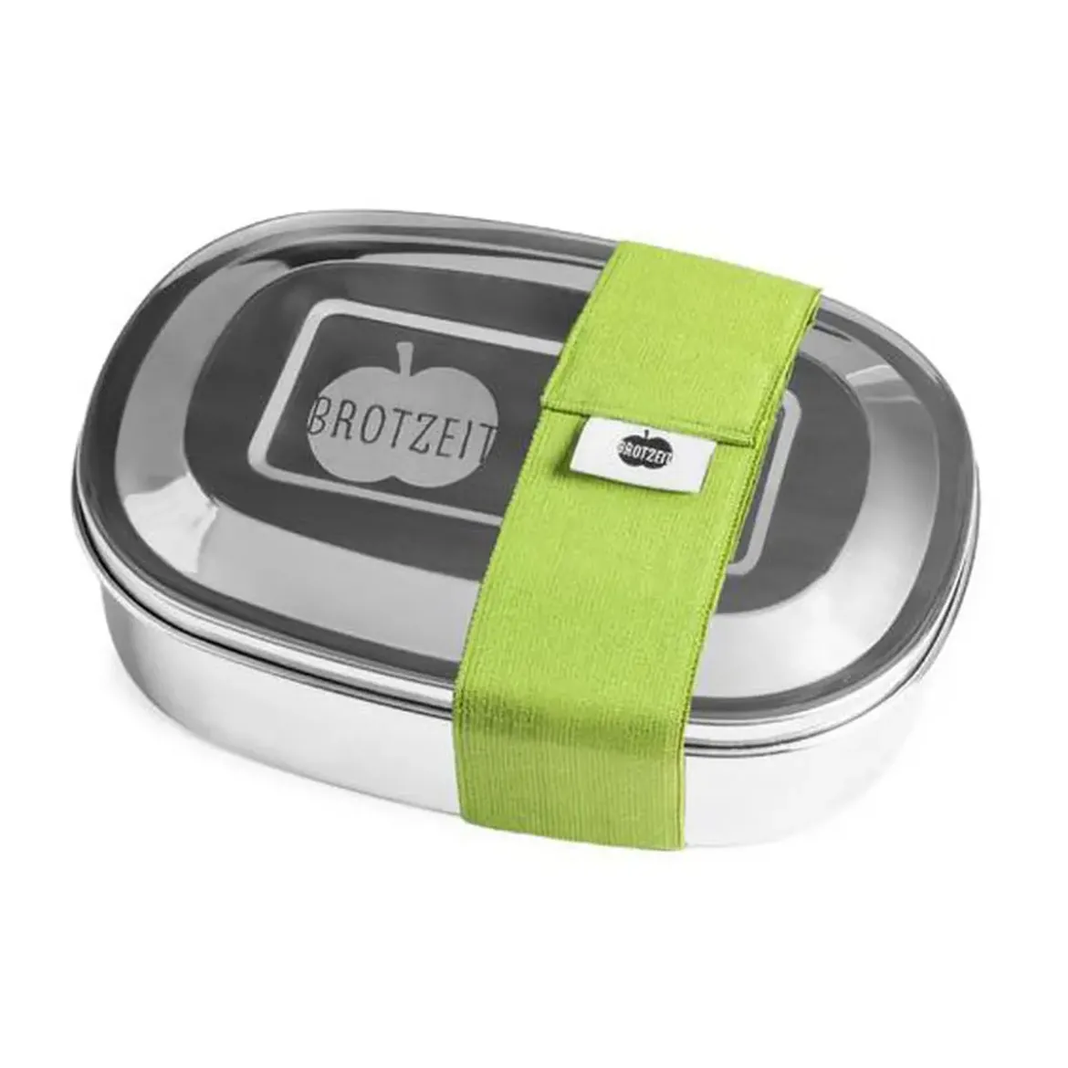Brotzeit Lunchbox Magic grün Edelstahl 16,5x12,5x4,5cm
