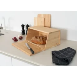 Continenta Brotkasten Gummibaum 40x26x18,5cm