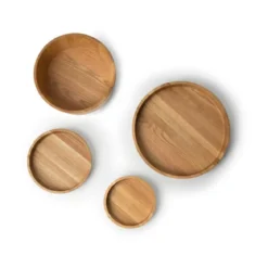 Continenta Schale 20 x 4,3 cm Eiche