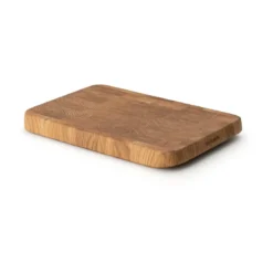 Continenta Schneidebrett 27x18x3 cm Eiche Stirnholz