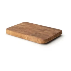 Continenta Schneidebrett 32x21x3 cm Eiche Stirnholz
