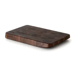 Continenta Schneidebrett 27x18x3 cm Walnuss Stirnholz