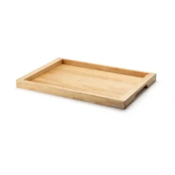 Continenta Tablett 59x40x4 cm Gummibaum