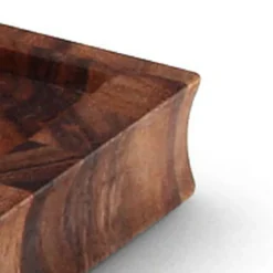 Continenta Tranchierbrett 37x25x3 cm Akazie Stirnholz