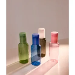 Design Letters Glaskaraffe 1,0 l Tube grün