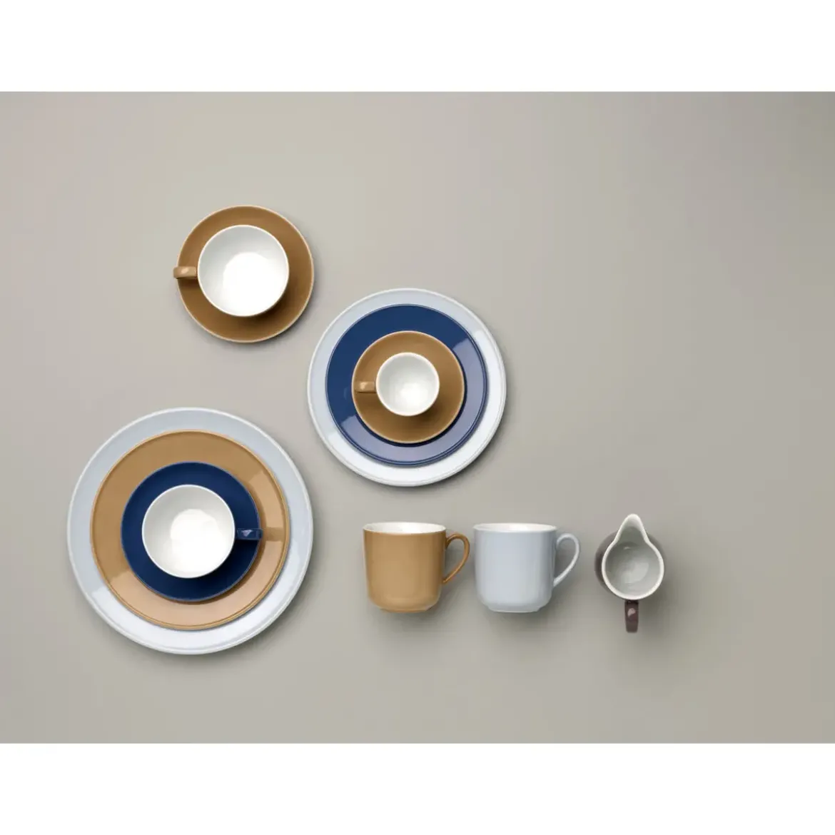 Dibbern Cappuccinotasse 0,3 l Solid Color Chocolate