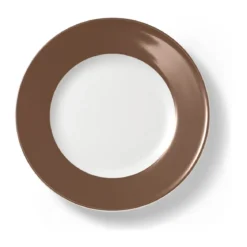 Dibbern Dessertteller 21 cm Solid Color Chocolate