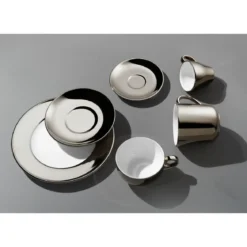 Dibbern Espressotasse 0,09 l Solid Color Classico Platin