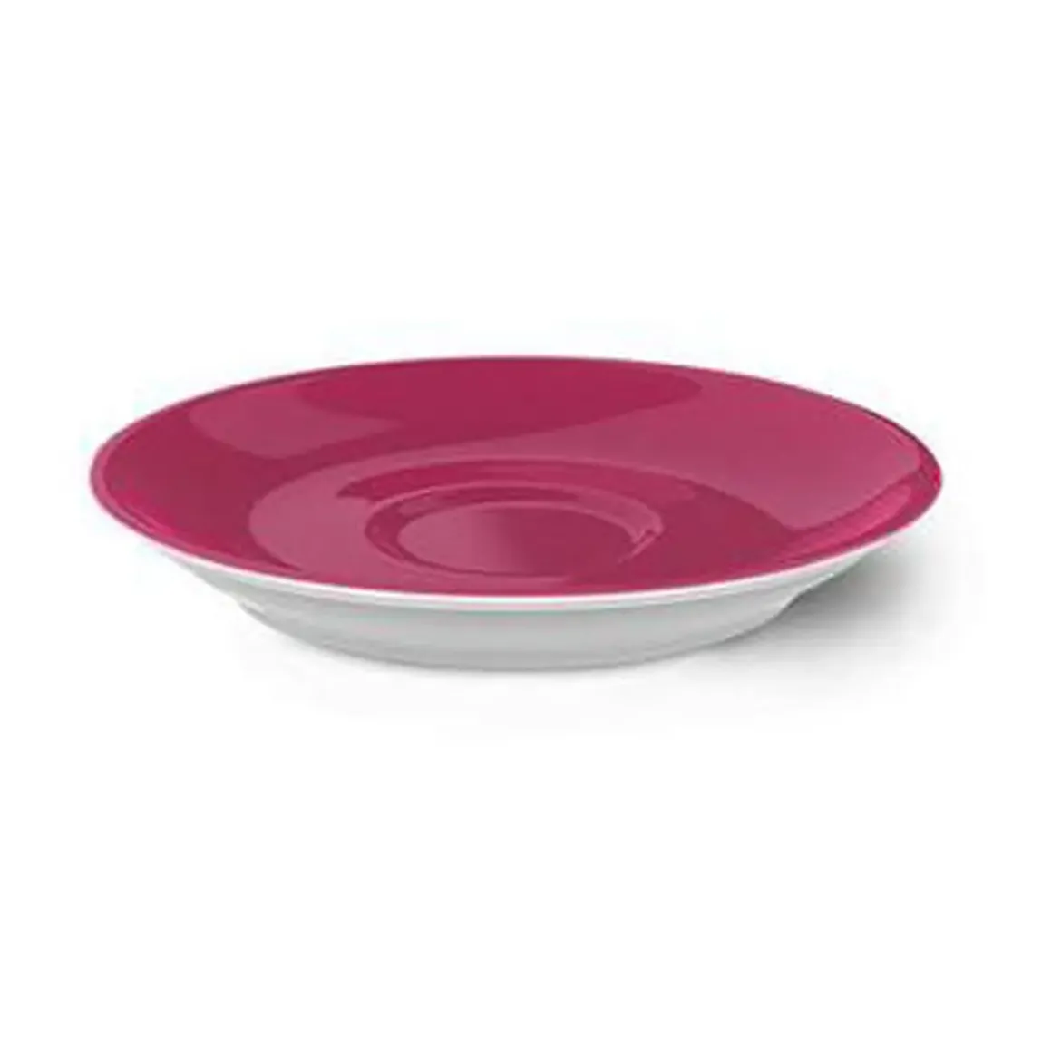Dibbern Espresso-Untertasse 12 cm Solid Color Classico Himbeere