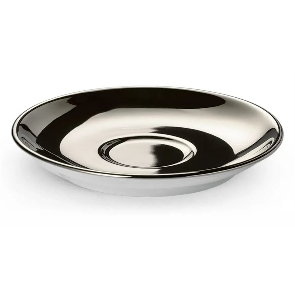 Dibbern Espresso-Untertasse 12 cm Solid Color Classico Platin