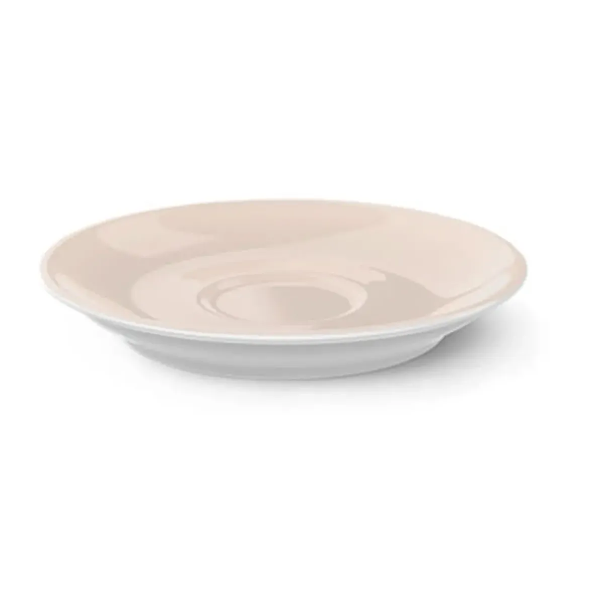 Dibbern Espresso-Untertasse 12 cm Solid Color Classico Peach