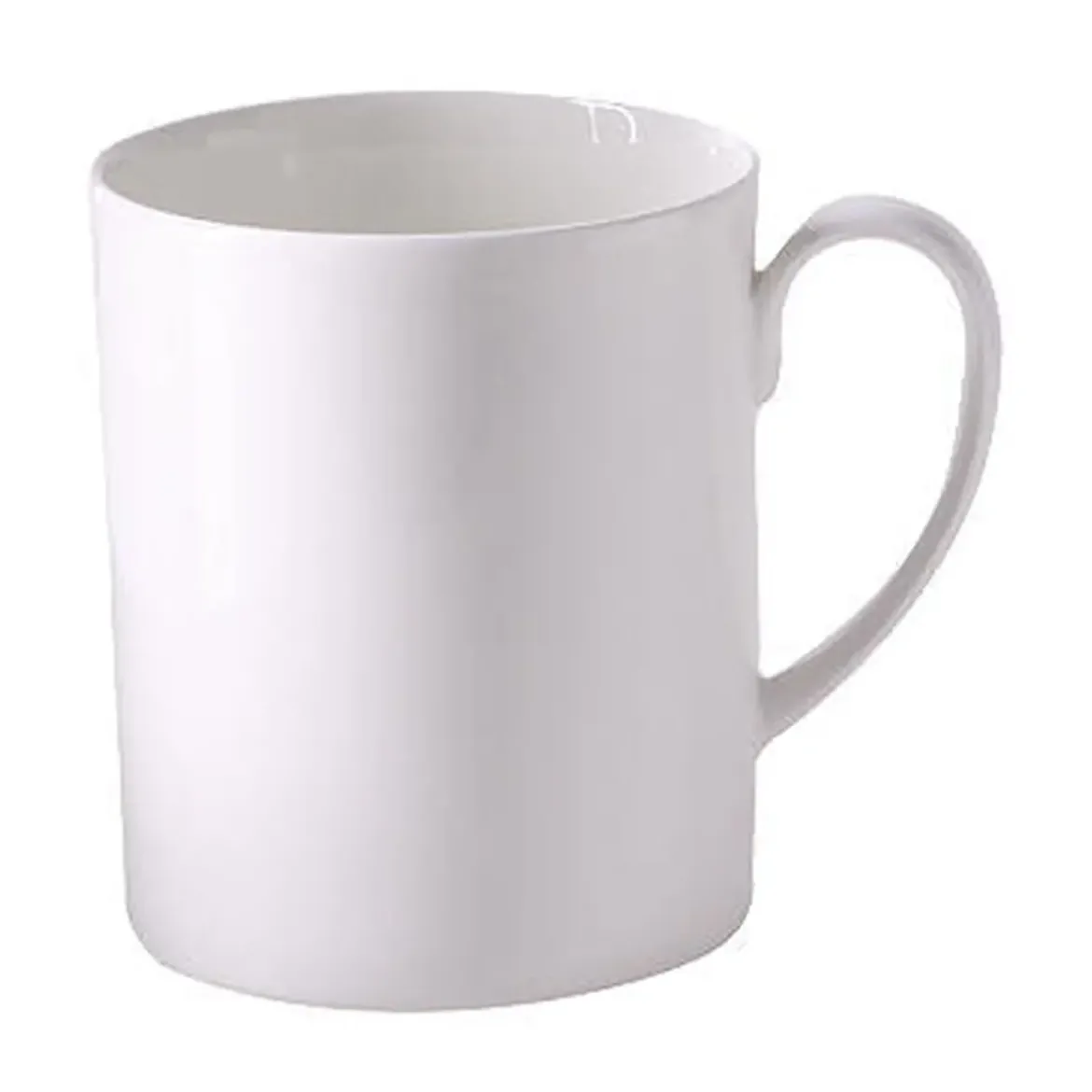 Dibbern Henkelbecher 0,45 l Fine Bone China Konisch-Zylindrisch weiß