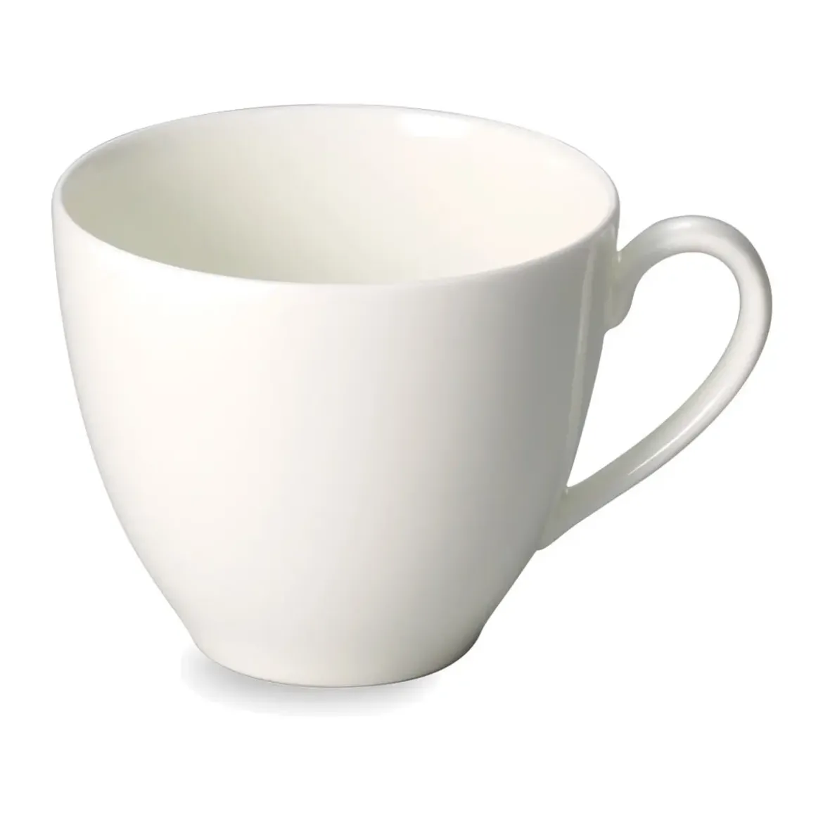 Dibbern Kaffeetasse 0,2 l Fine Bone China Coupe weiß
