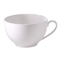 Dibbern Kaffee/Tee-Tasse 0,4 l Fine Bone China Classic Weiß
