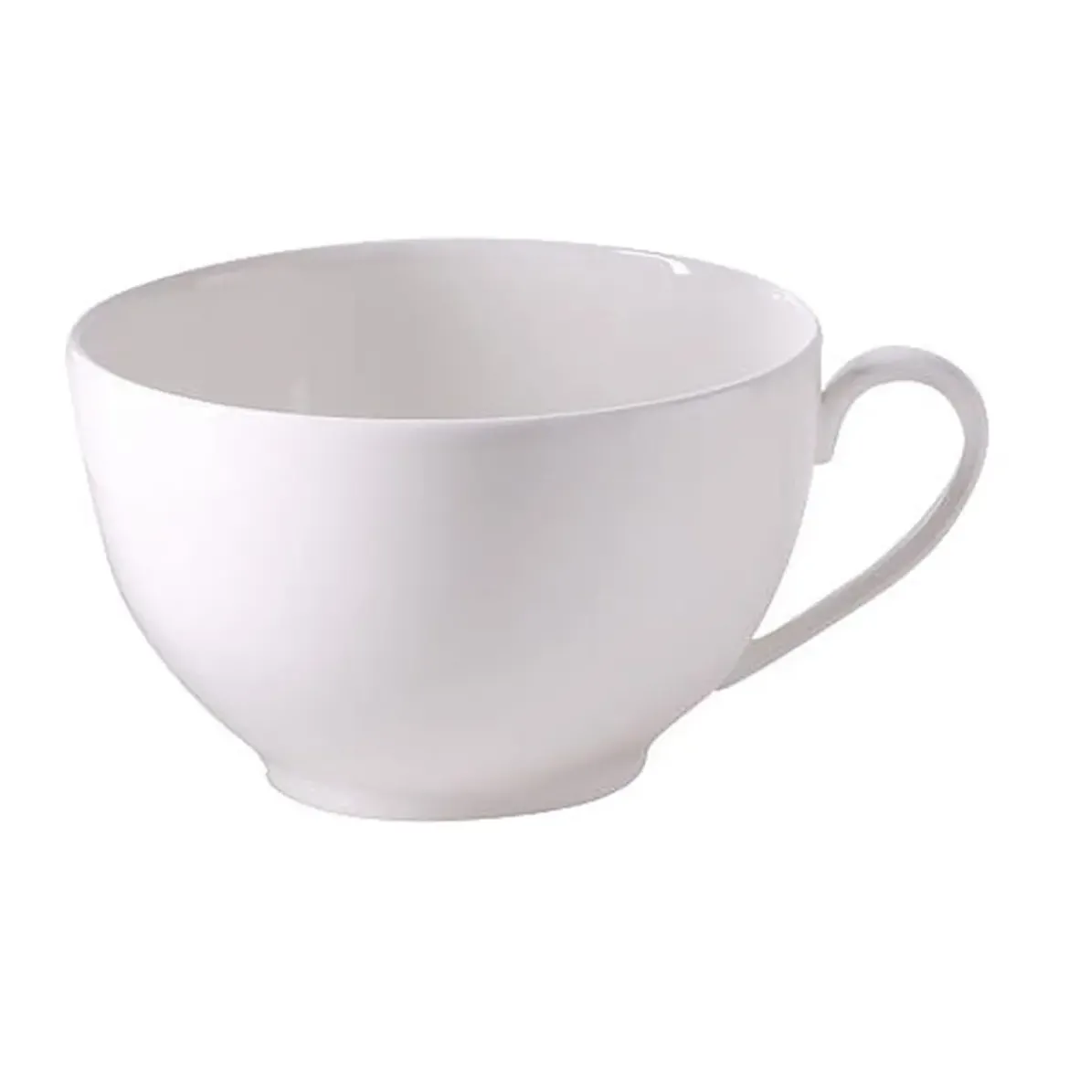 Dibbern Kaffee/Tee-Tasse 0,4 l Fine Bone China Classic Weiß