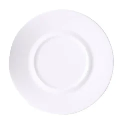 Dibbern Kaffee-Untertasse 16 cm Fine Bone China Konisch-Zylindrisch weiß